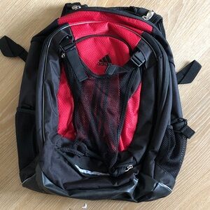 Adidas Men's Backpack in Red and Black